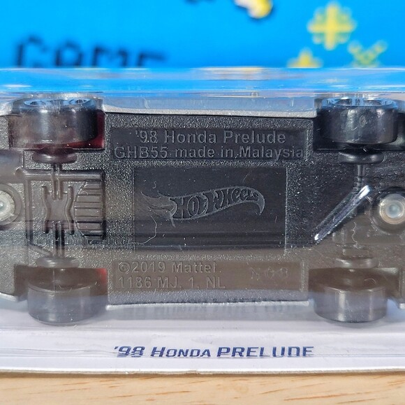 Hot Wheels '98 Honda Prelude 2020 1/5 166/250 1:64 NOC - Picture 6 of 6